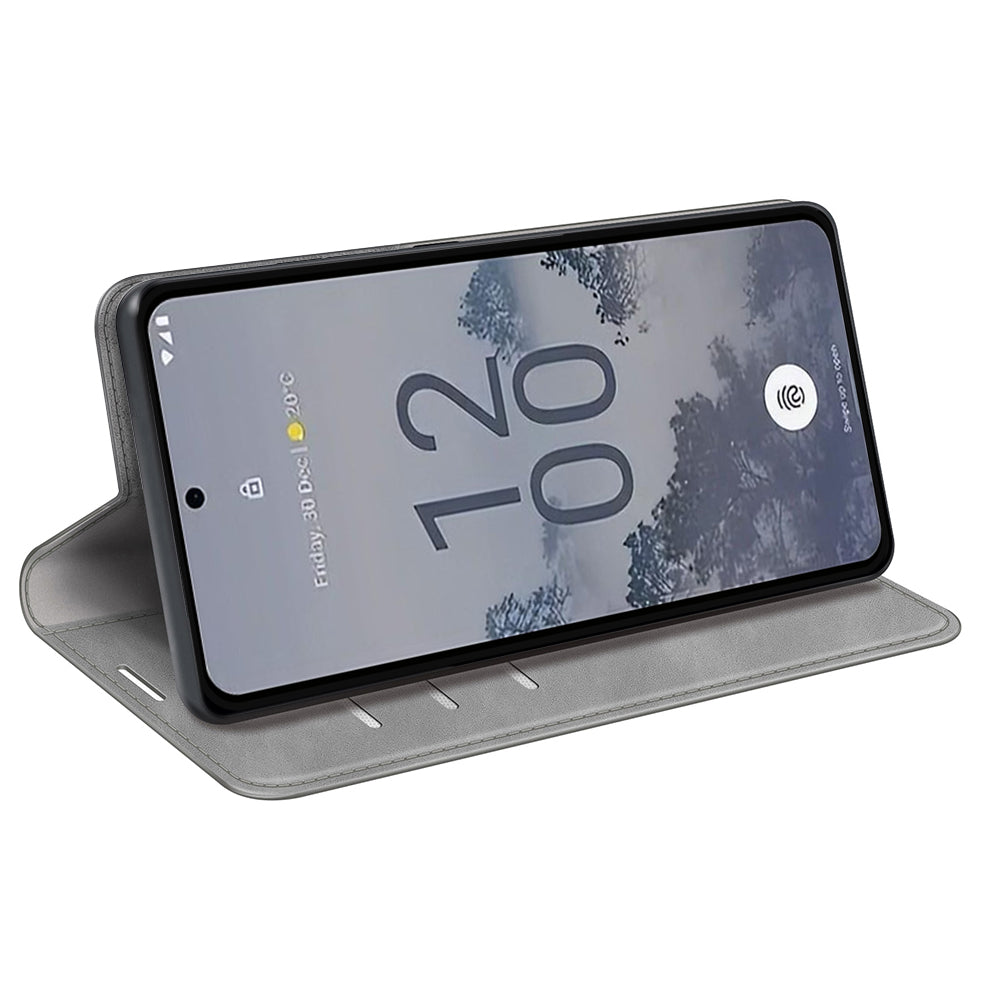 Protective Phone Cover For Nokia X30 5G Magnetic Auto-absorbed Stand Wallet Skin-friendly PU Leather Phone Case Protective Phone Cover For Nokia X30 5G Magnetic Auto-absorbed Stand Wallet Skin-friendly PU Leather Phone Case